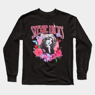 Stevie Nicks Vintage Rock Music 2024 Tour Live in Concert Long Sleeve T-Shirt